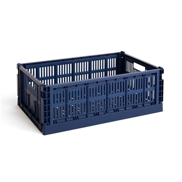 HAY Colour Crate Large - Dark Blue